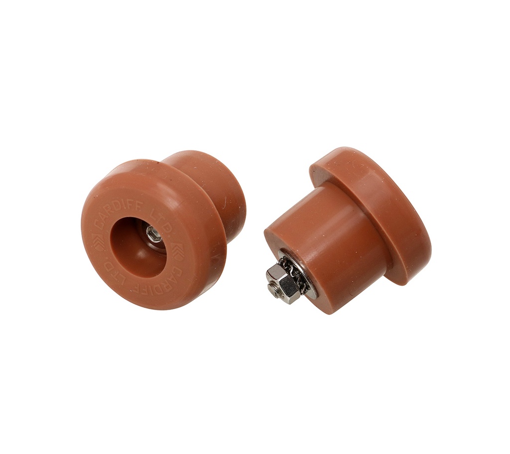 Cardiff Bar End Plugs Pair