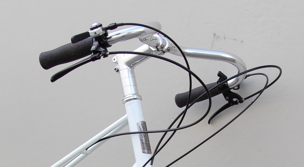 Soma Handlebar 3sp "Moustache II" Silver