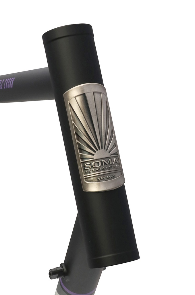 Soma Frame Double Cross Matte Blk