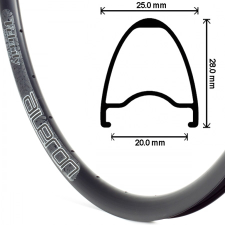 Velocity Rim Aileron 650b/584/27.5&quot; NON MSW