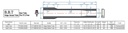 Tange Prestige Seat Tube 29.8/28.8 600 (1.2-.6-.9)