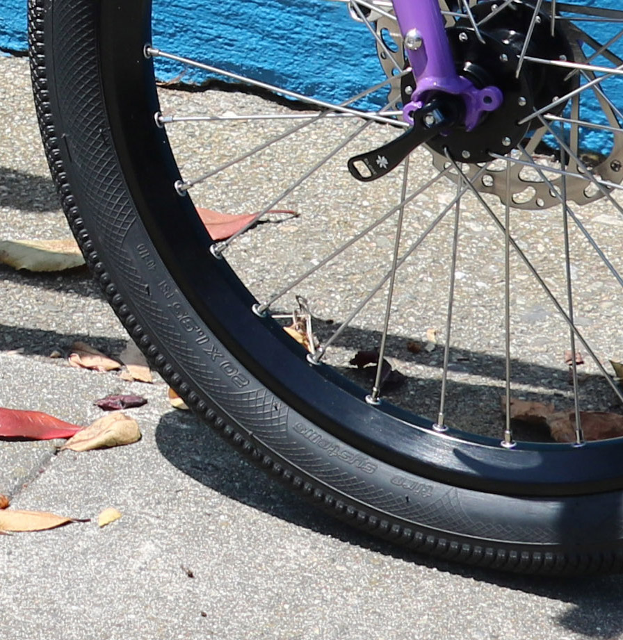 Blacksnow Wheelset Mini Velo 20" Black 32h