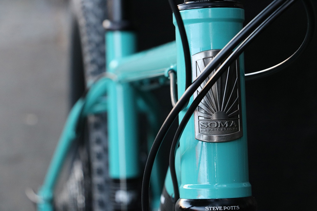 Soma Riff Head Badge Aqua Mint