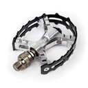MKS XC-III Pedals 9/16" Silver/Black Ezy Superior