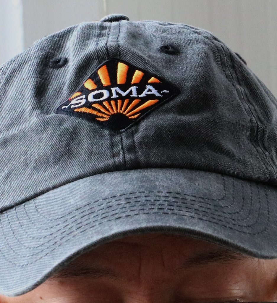 Soma Classic Dad Cap - Washed Black