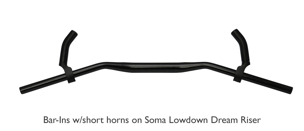 Soma Bar-Ins Extensions on Soma Lowdown Dream Riser bars