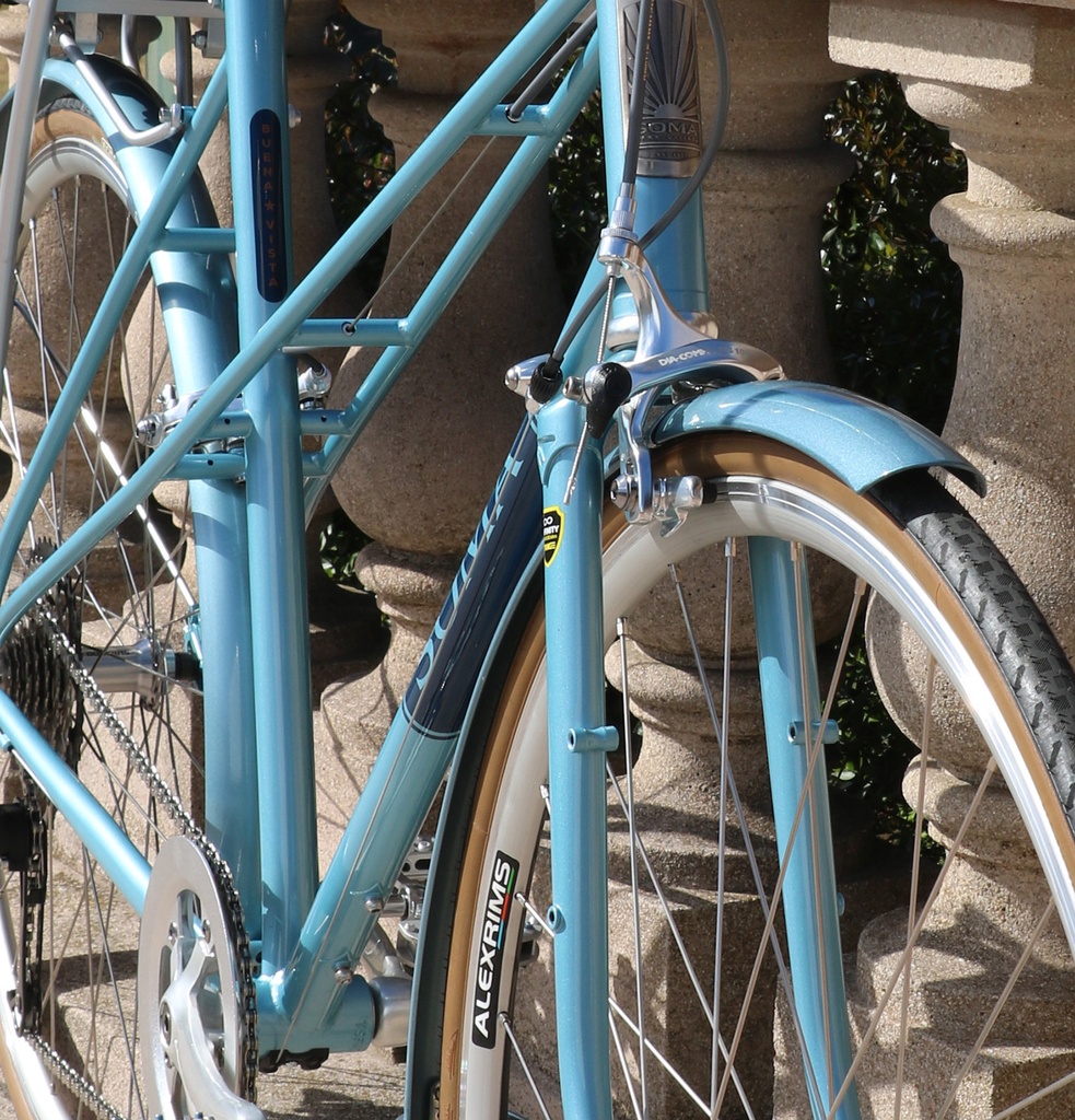 Soma Frameset Buena Vista (Rim Brake) Tiburon Blue