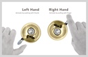 Crane Bell Riten II Rotary Bell Universal Clamp (100% Pure Brass)