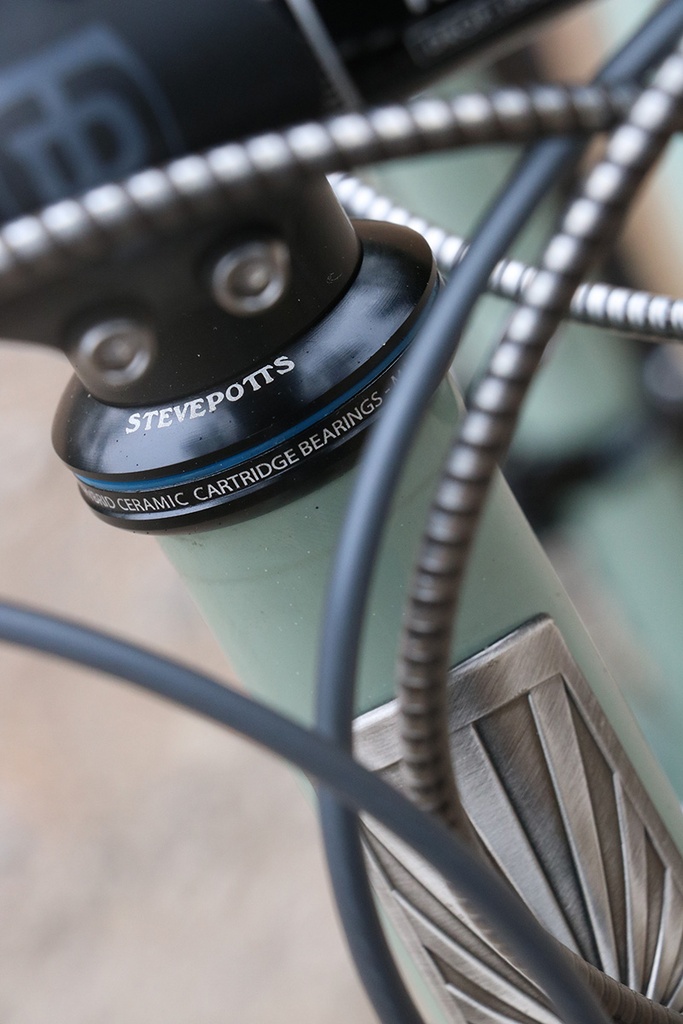 Steve Potts Cycles Adventure HC Headset 1-1/8" w/Hybrid Ceramic Bearings