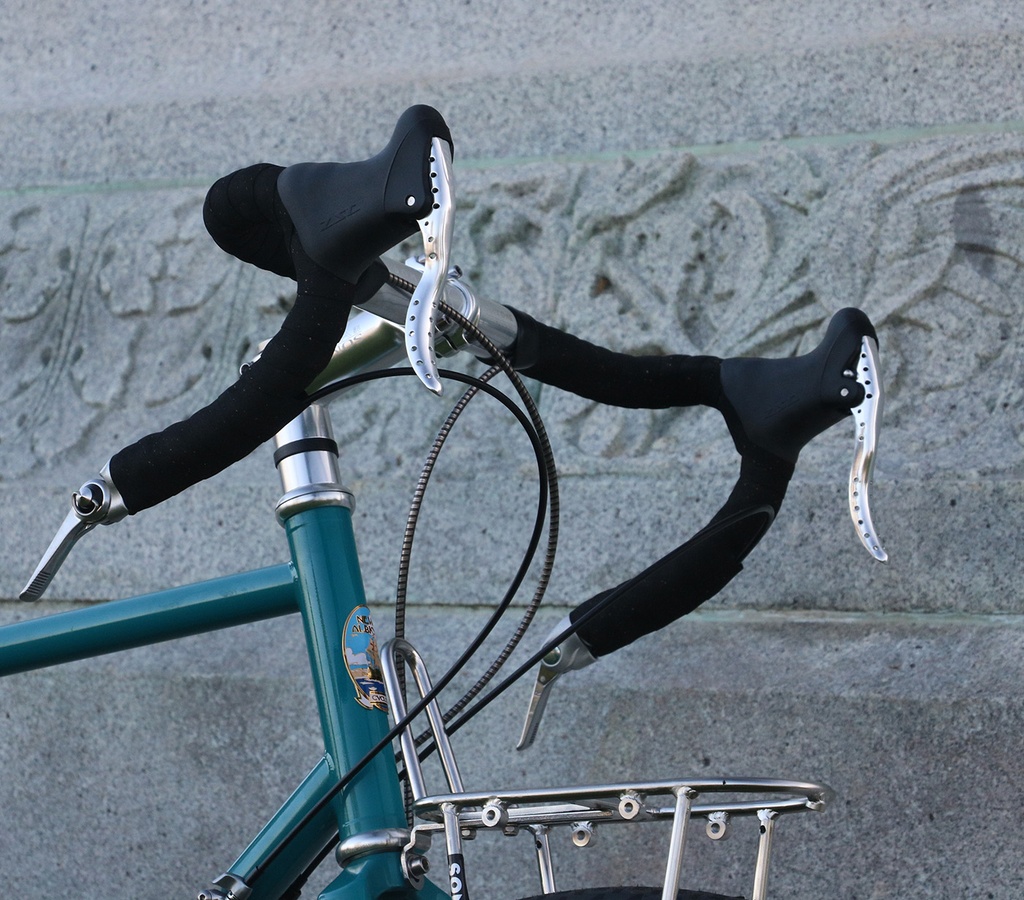 IRD Brake Lever Set Drillium V2 on Drop bars