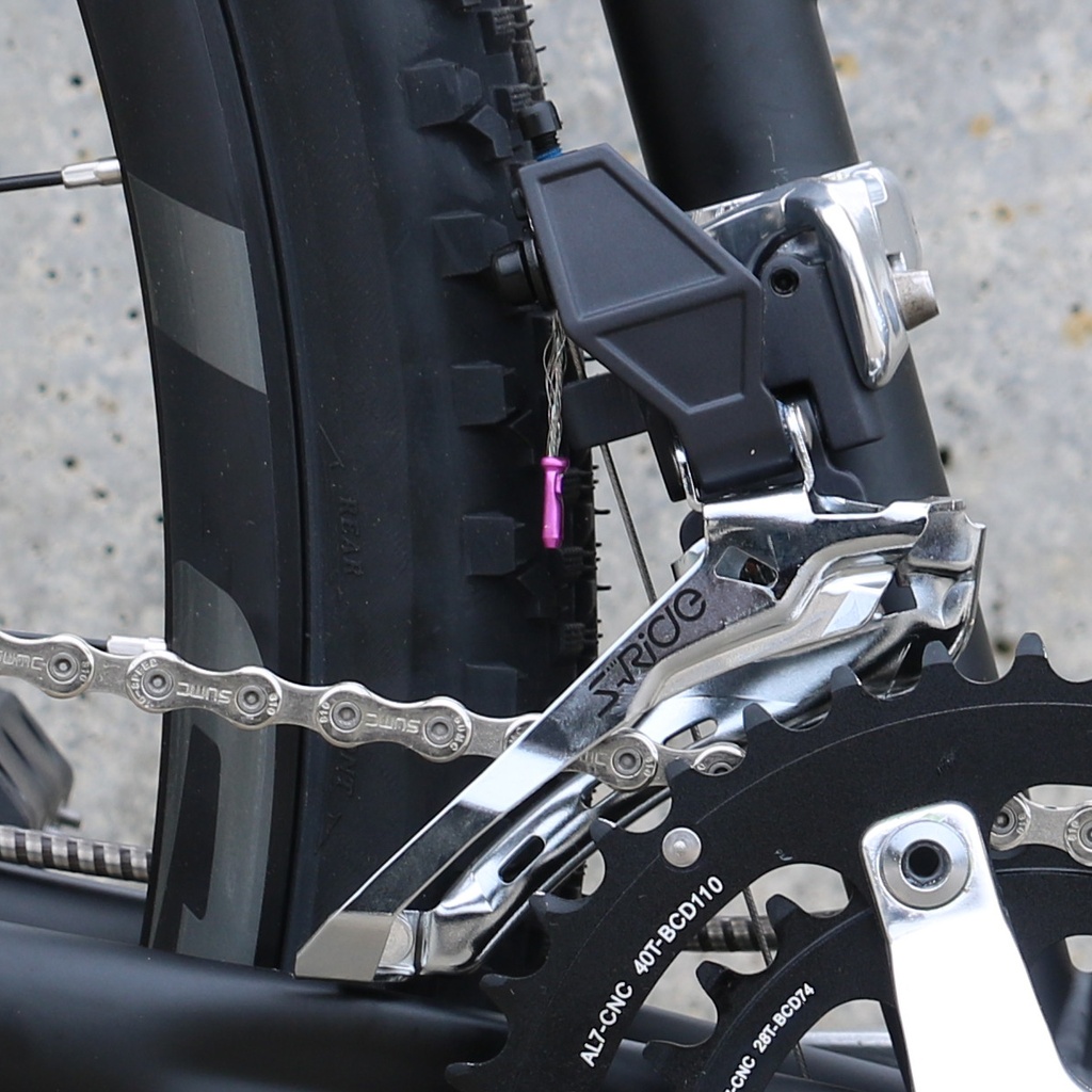 S-Ride Front Derailleur, Rd 2 x 8/9sp Braze-on  (Shimano) [FD-R400]