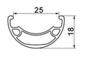 Ukai 27.5" Rim U-25A
