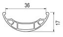 Ukai 29" Rim U-36A Silver