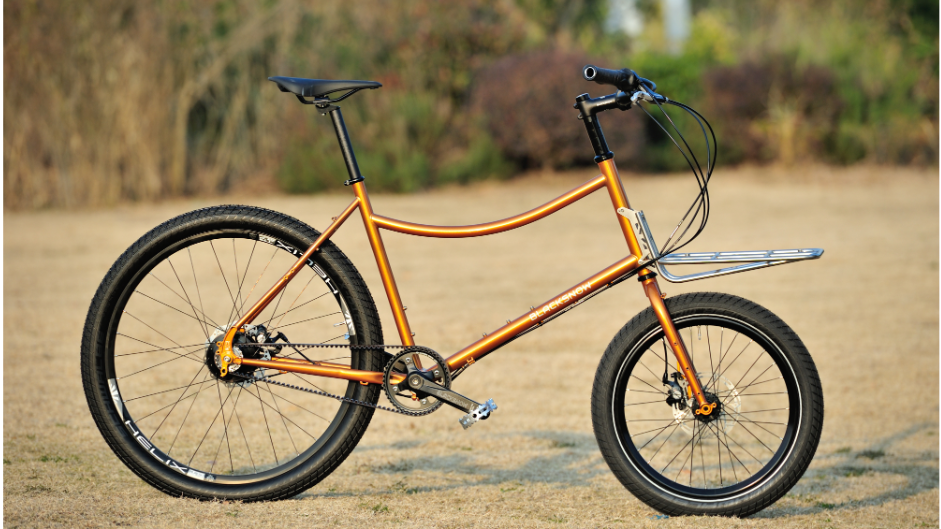 Blacksnow EDC Mk2 Frameset Med Dk. Gold