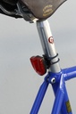 Kasai Shield LED USB Tail Light on bike