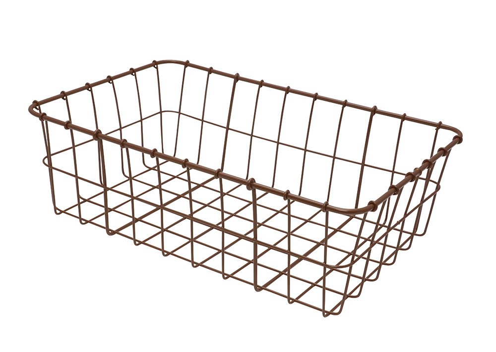 Wald Basket ONLY 15"x10"x4 3/4" Wald brown