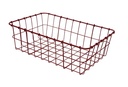 Wald Basket ONLY 15"x10"x4 3/4" Wald maroon