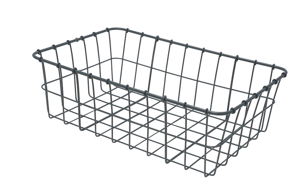 Wald Basket ONLY 15"x10"x4 3/4" Wald grey