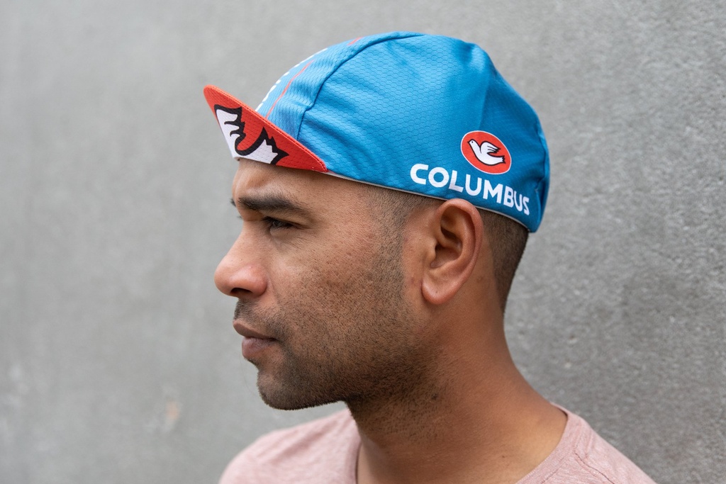 Pace Cycling Cap Columbus &quot;Peace&quot; Hex-Tek 