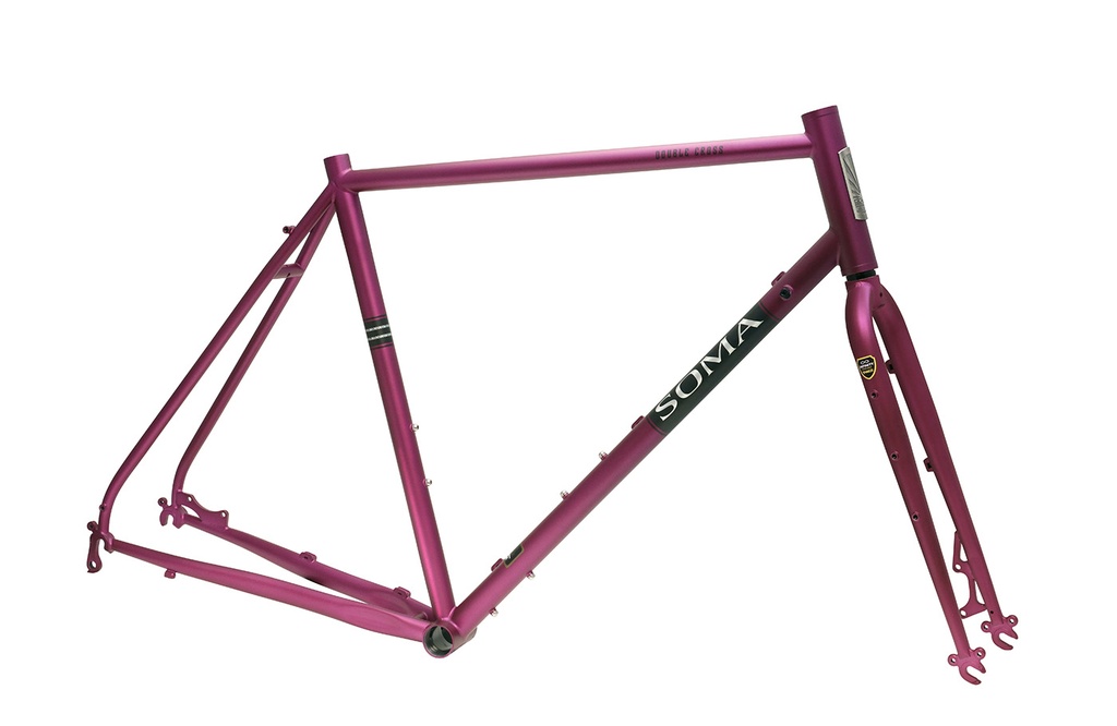 Soma Frame Double Cross Disc Matte Purple