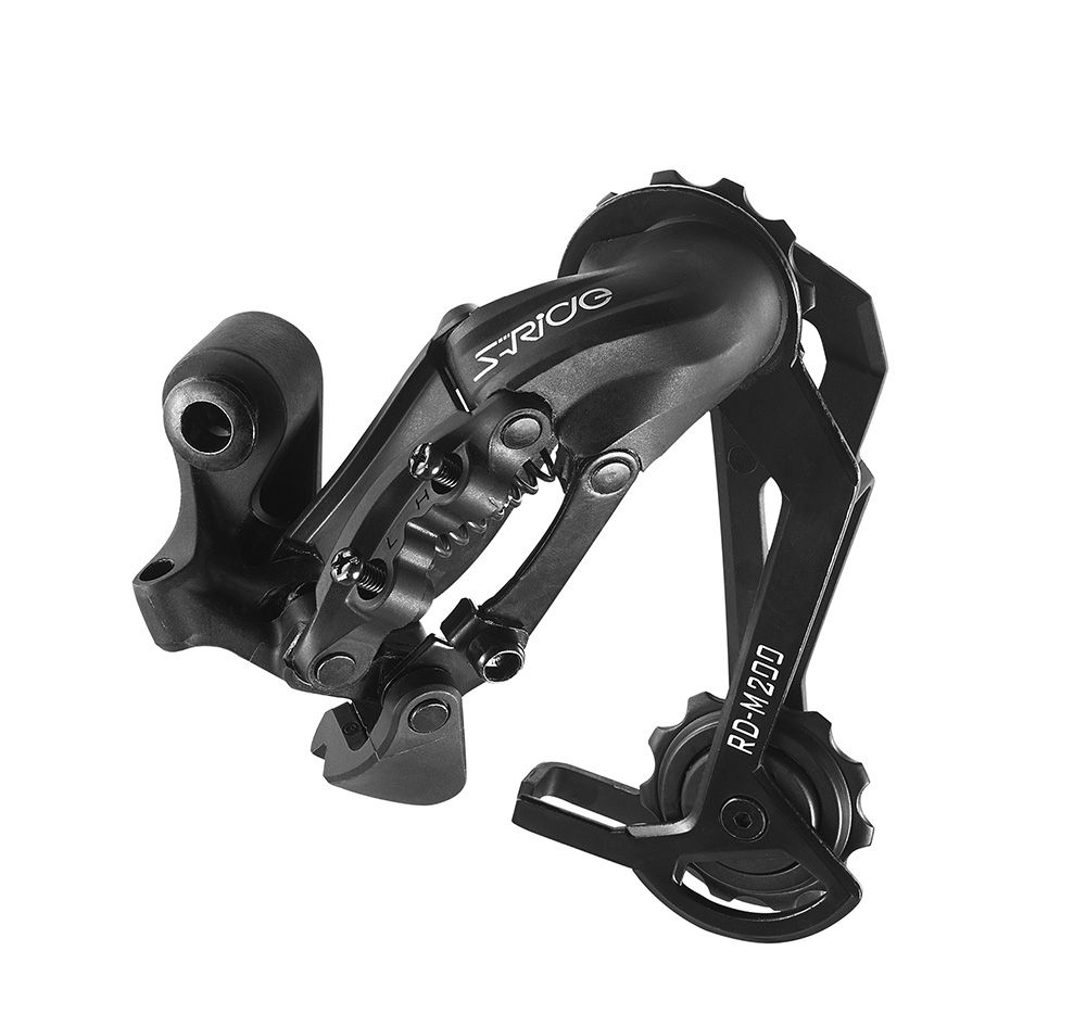 S-Ride Rear Derailleur Short Cage 8/7/6-sp Black [RD-M200]
