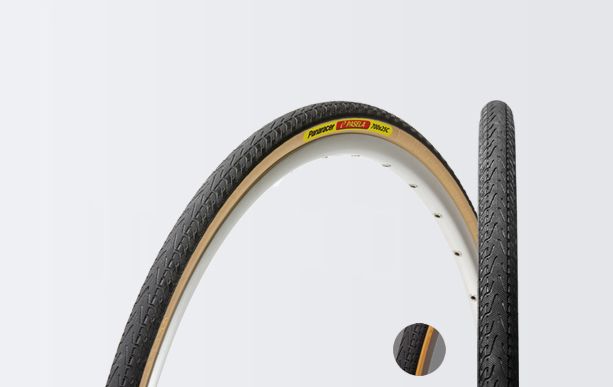 Panaracer Pasela Tire Stl 27" x 1-1/8  Black/Skin