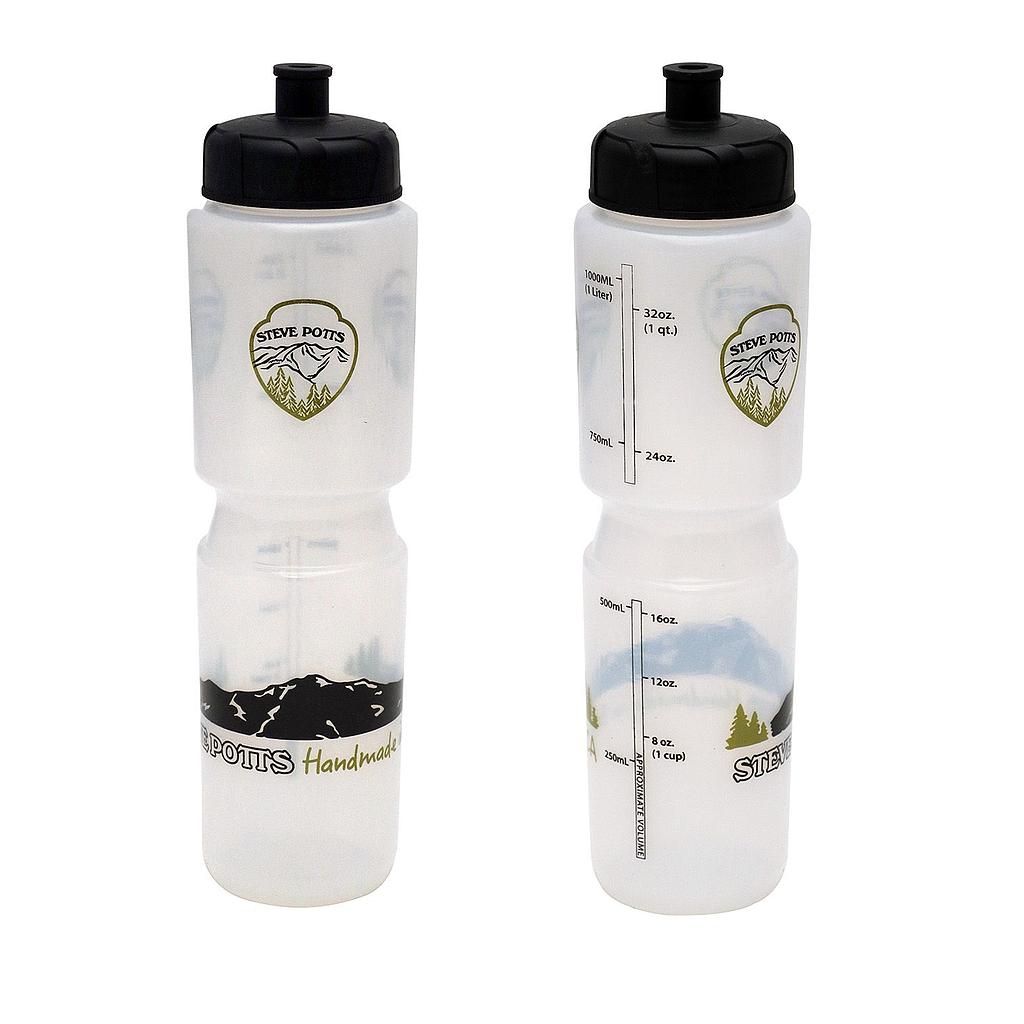 Steve Potts Cycles Further Water Bottle w/Soft-Bite Big Flow