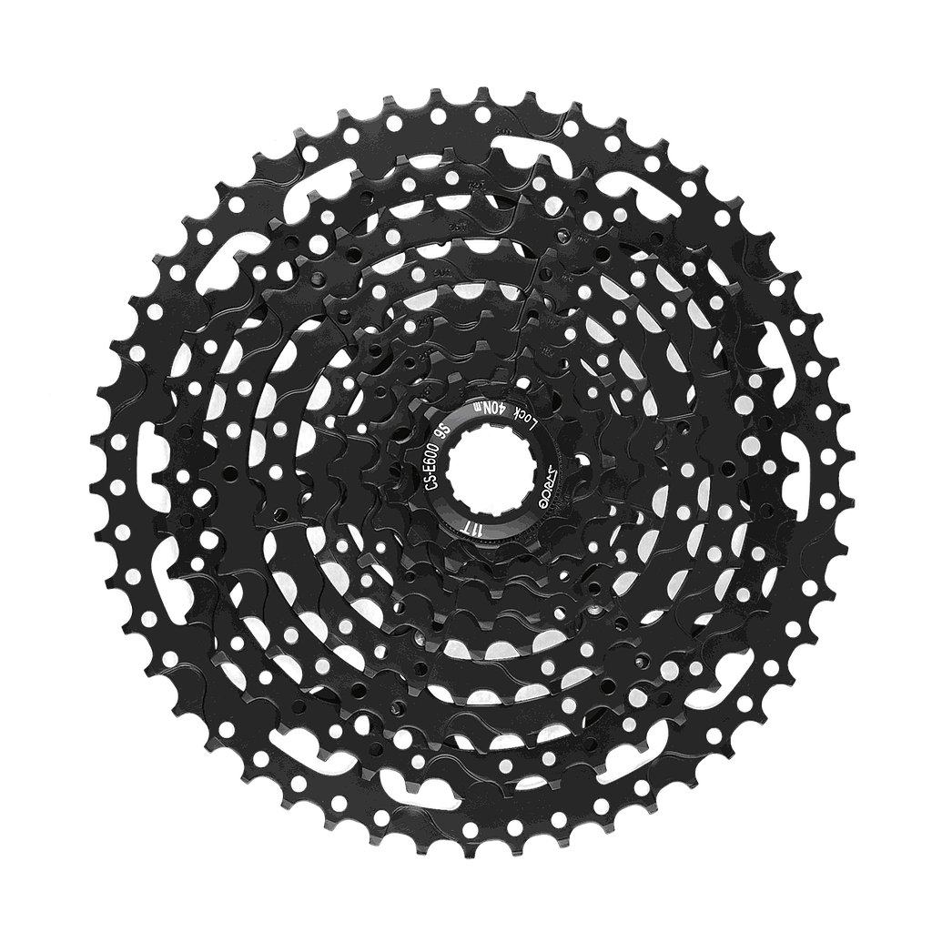 S-Ride Cassette 9sp 11-50T Black [CS-E600]