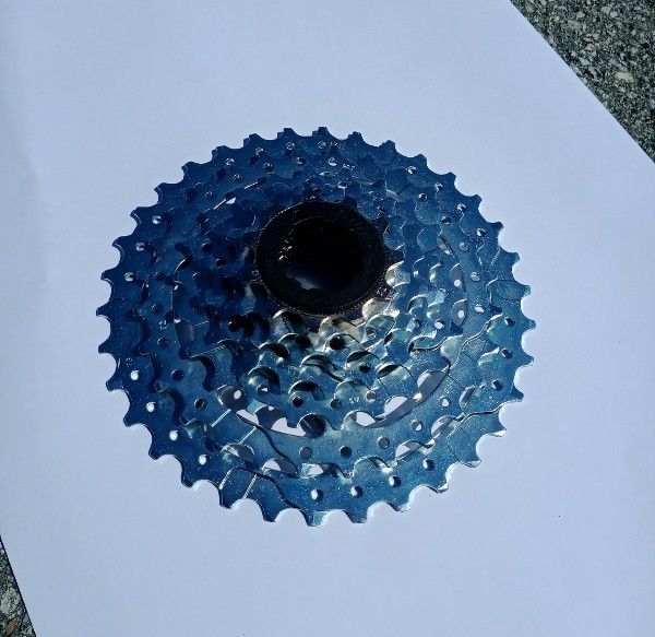 SunRace 7 Speed Cassette 11-34T - Sample