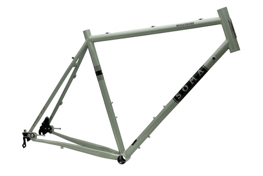 Soma Frame Double Cross Matte Blk | Soma Fab Shop