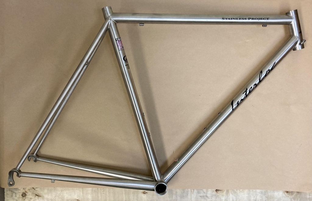 Interloc Stainless Project Road Frame 56cm NOS circa 2001