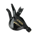 S-Ride Shifter 12sp Right Black/Gold [SL-M610]