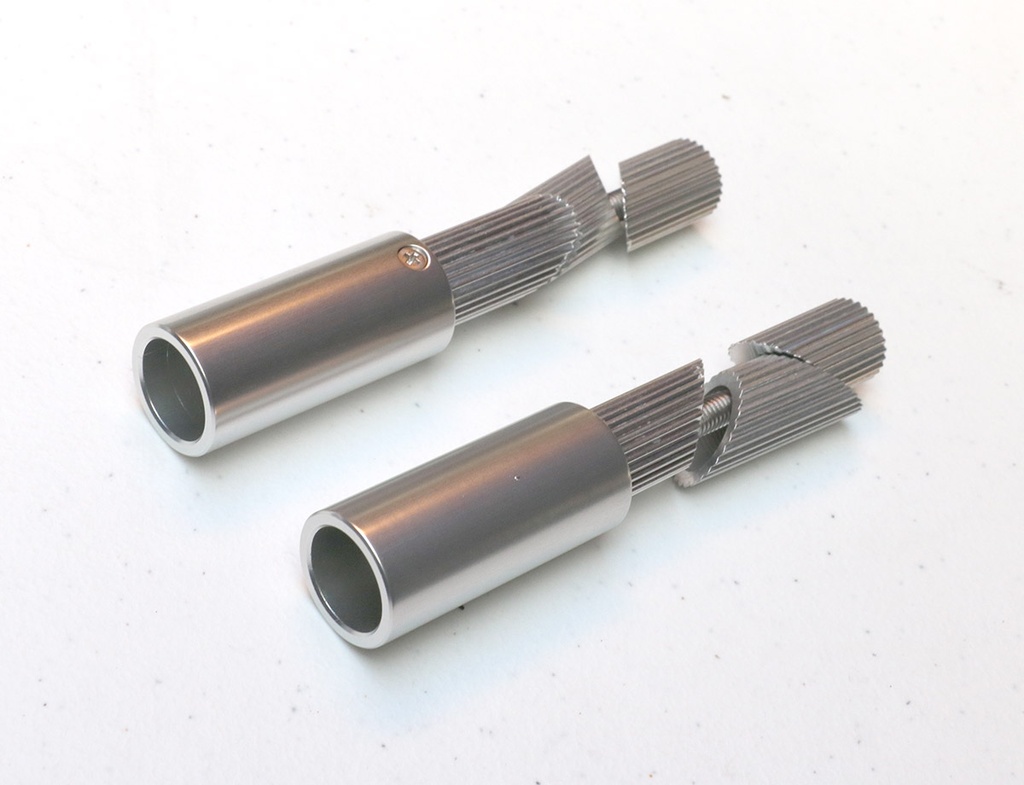 Soma Handlebar Extenders v1.0, Silver, Pair