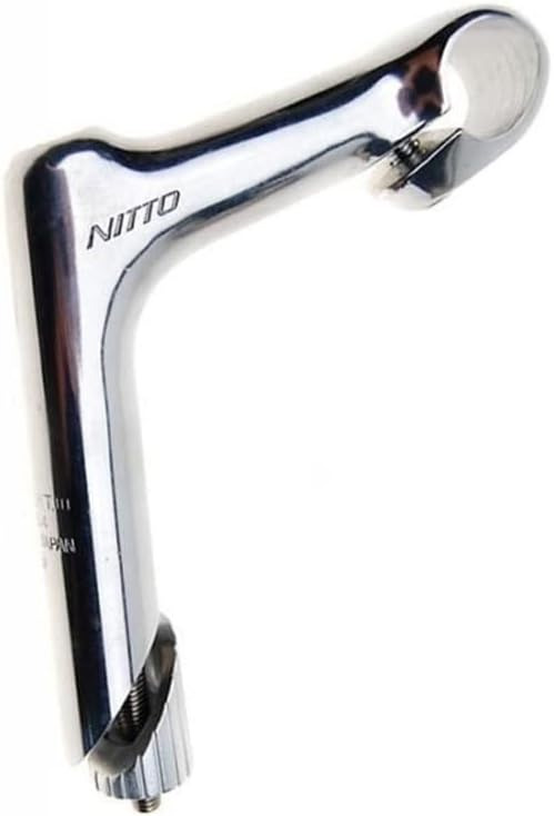 Nitto Stem Quill MT-11, 1-1/8", 100mm ext, 15 Degree, Silver
