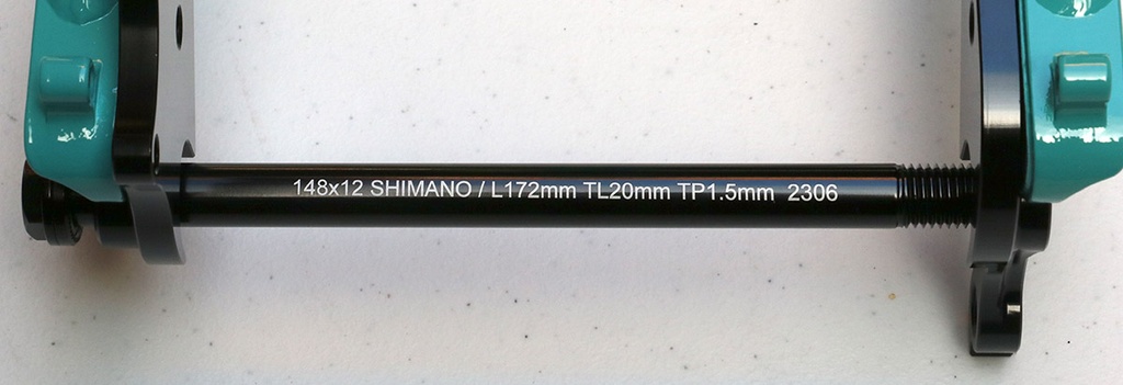 Tange Rear Thru-Axle 148x12mm (L172MM) Boost Shimano (fits Soma Riff/Juice)