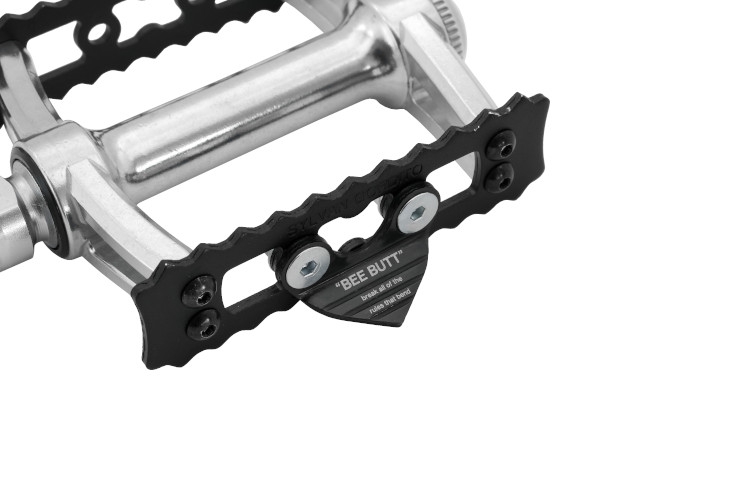 MKS "Bee Butt" Aluminum Toe Flip for Pedals