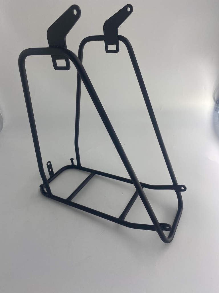 Prototype Tanaka Rear Tubular Steel Rack (Black) (No Hardware)