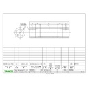 Tange Prestige Down Tube 38.1/750  (.8-.5-.8t)