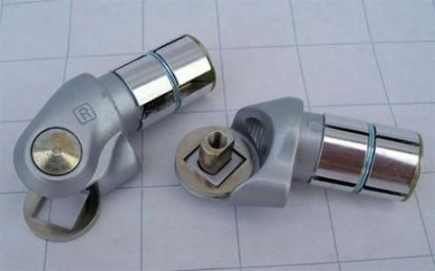 Rivendell Silver Bar End Shifter Pods pair