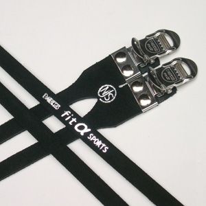 MKS Straps NJS Fit-A Sports Black Double