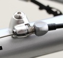 IRD QR Down Tube Cable Stops w/Adjusters Pair Silver