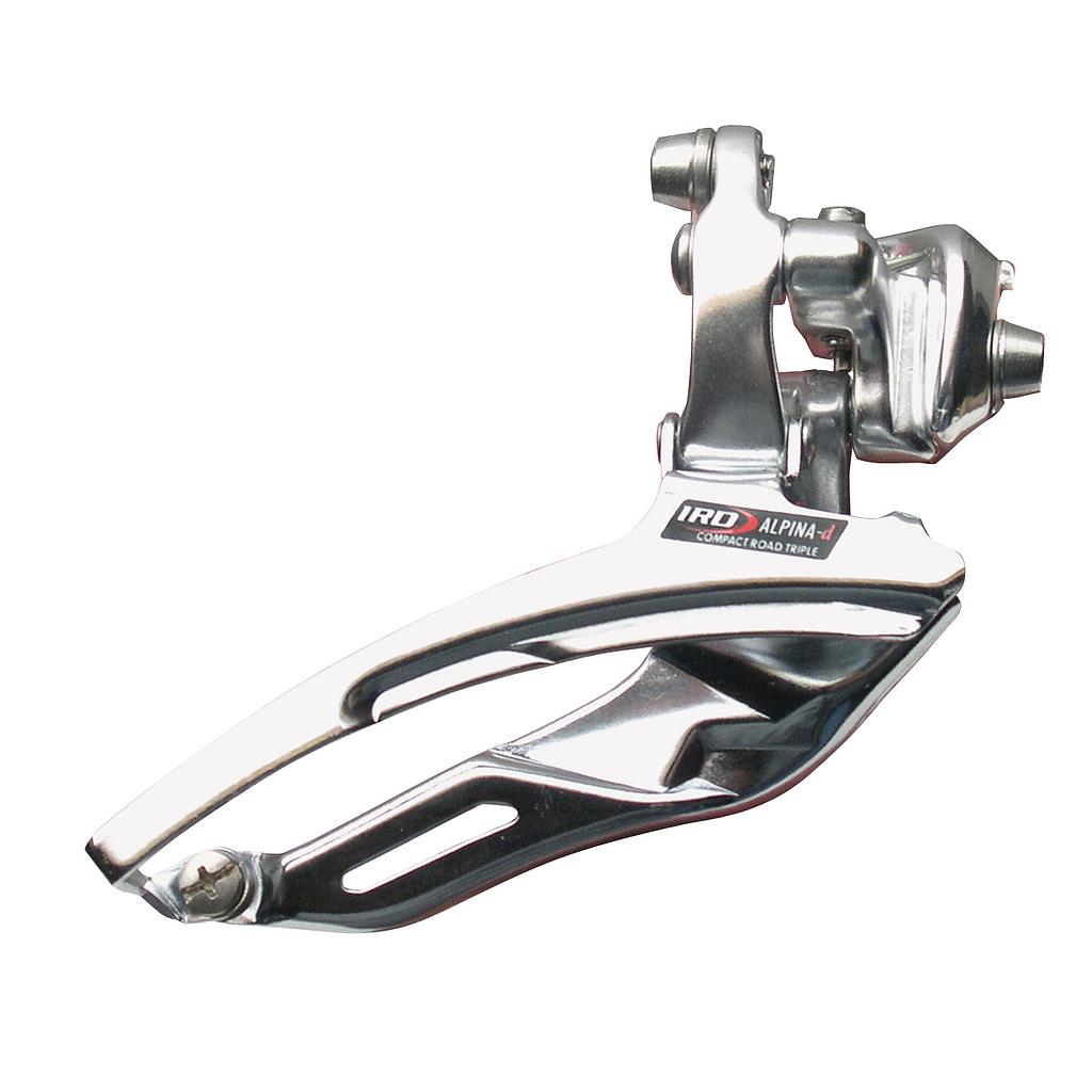 IRD Alpina Front Derailleur, Triple, braze-on (Silver)