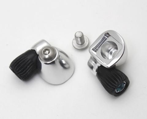 [59075] Yokozuna Down Tube Shifter Braze-on Housing Stops Pair