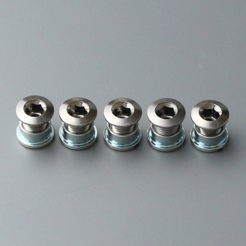 [28098] Sugino Chainring Bolts Single 5PC/SET