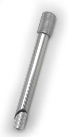 [27506] Nitto Threadless Converter MTC-04 225mm Riser 28.6/22.2 SLV