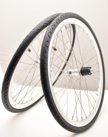 [49275] Soma Wheelset 20&quot; road recumbent (28-451)With Tires