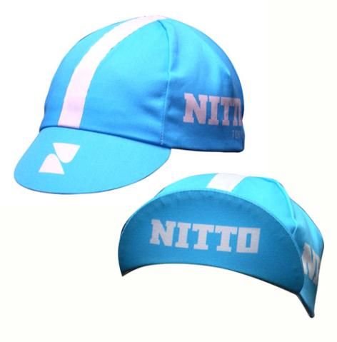 [19652] Nitto Cycling Cap Cyan Blue