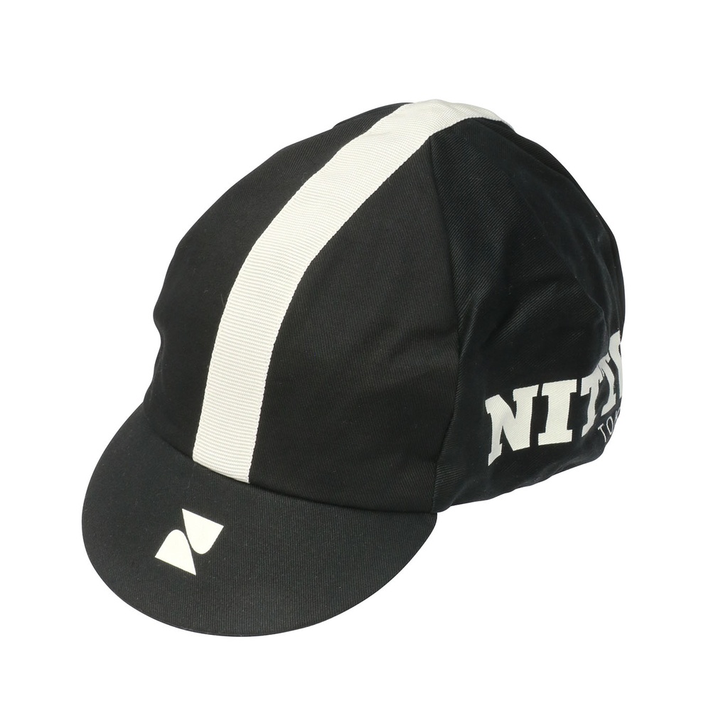 [19653] Nitto Cycling Cap Black