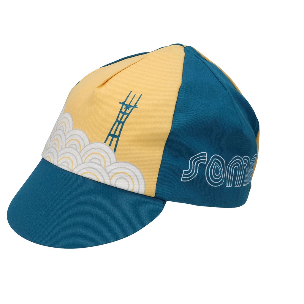 [19657] Soma Cycling Cap Sutro Blue