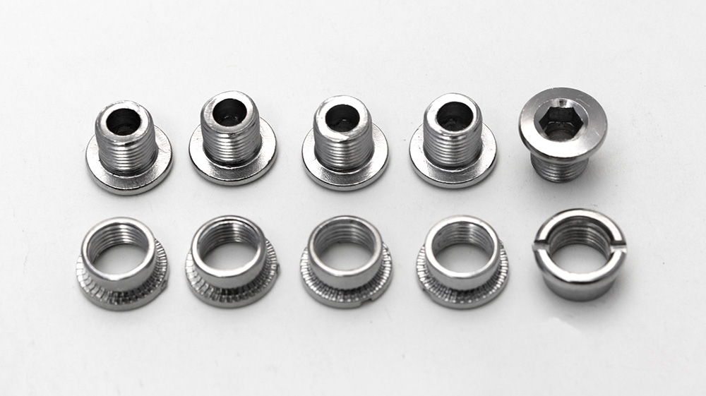 [29640] New Albion Chainring Bolts Single 5pc/Set